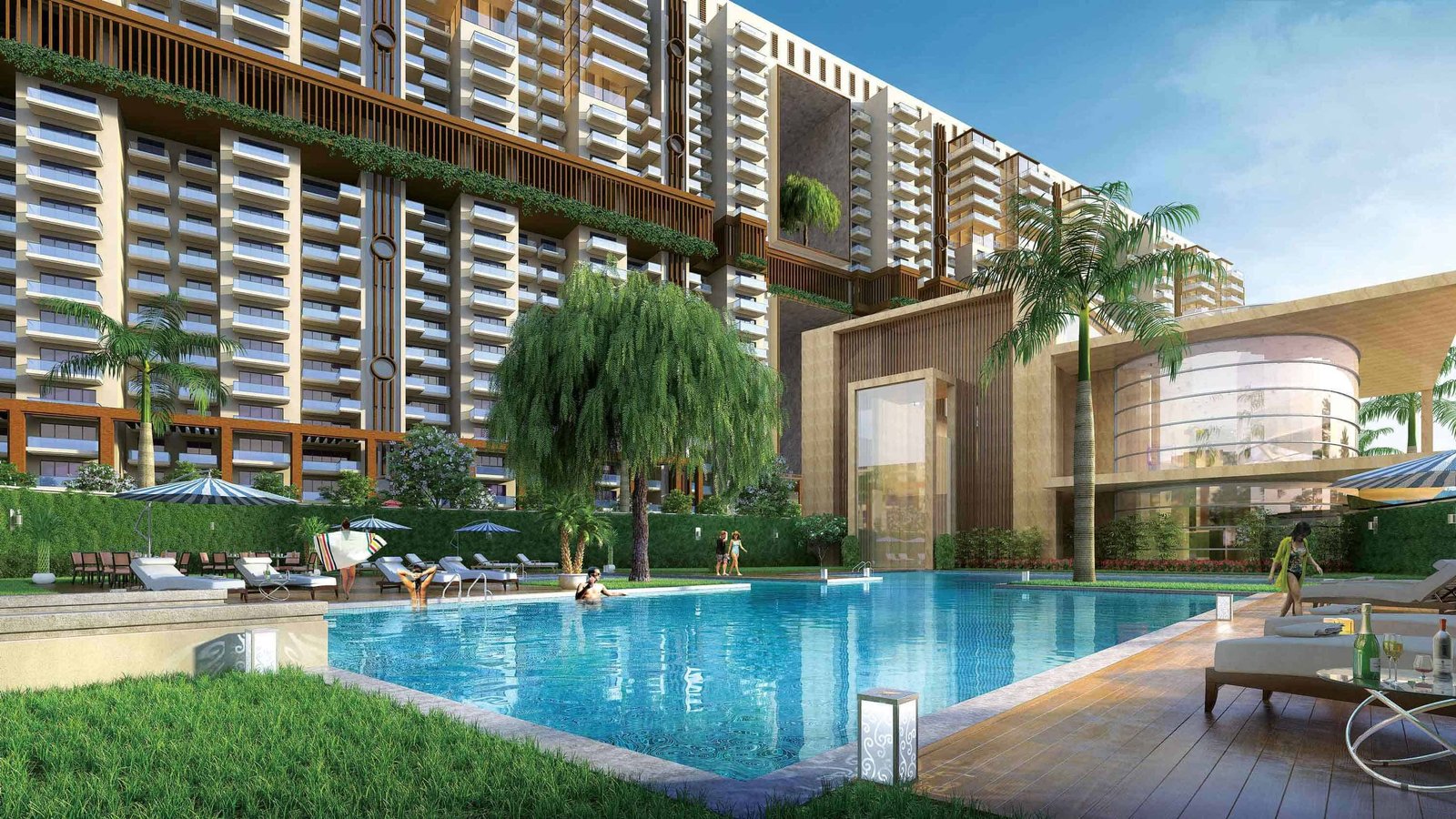 marbella twin tower detials